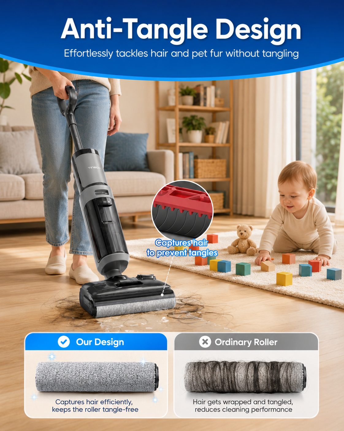 Tineco i5 Stretch Plus Cordless Wet & Dry Floor Cleaner
