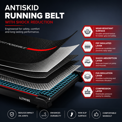 Foldable Walking Pad Treadmill with Incline & Remote Control