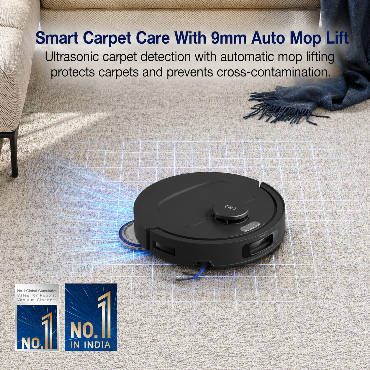 ECOVACS N50 Pro Omni Robot Vacuum & Mop